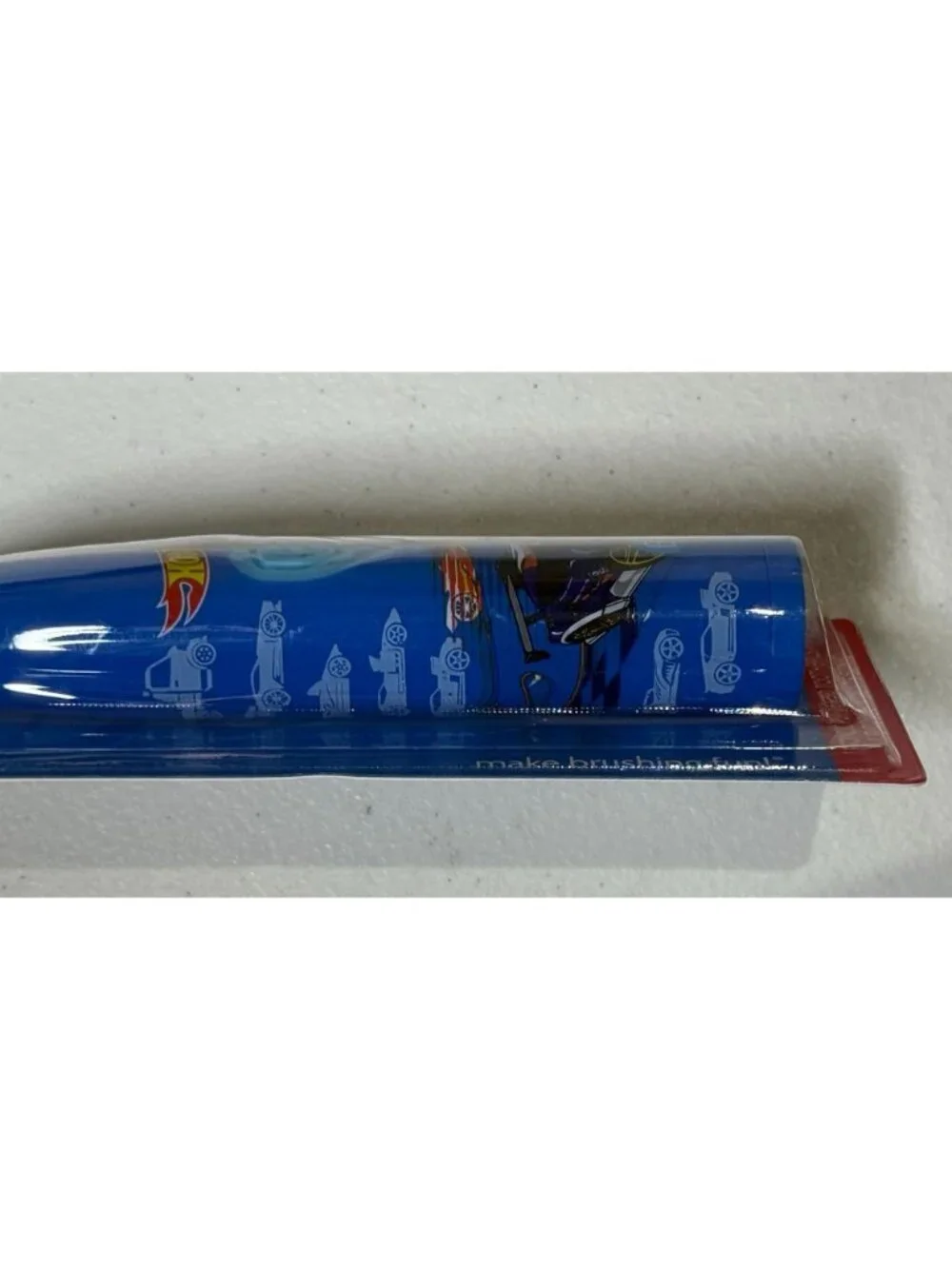 Hot Wheels Sonic Powered Toothbrush Kids Battery Included Soft Bristles